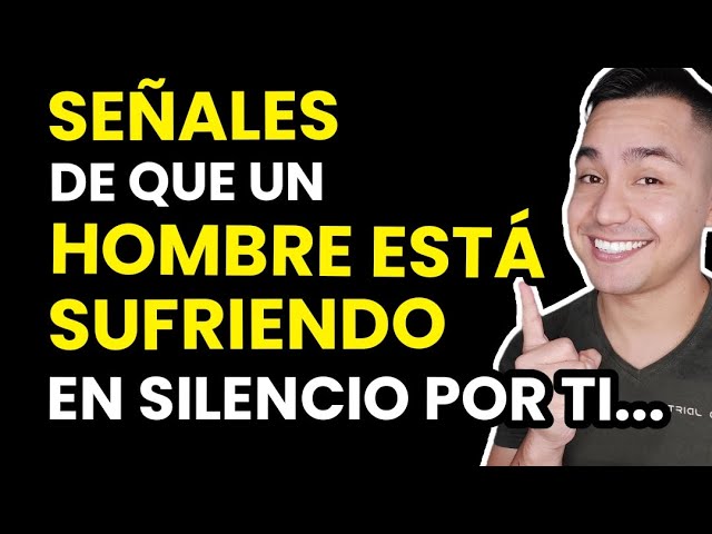 Señales claras de que un hombre está sufriendo por amor