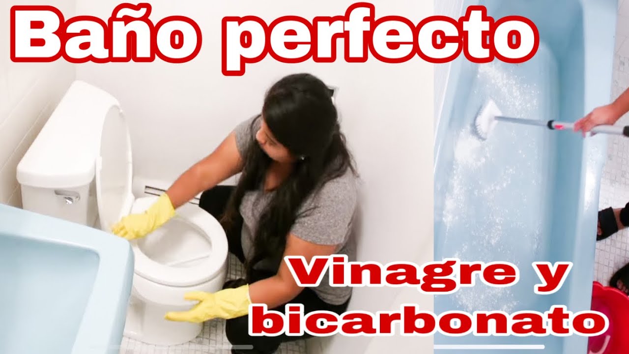 Bicarbonato el secreto para limpiar tu baño: una mezcla efectiva