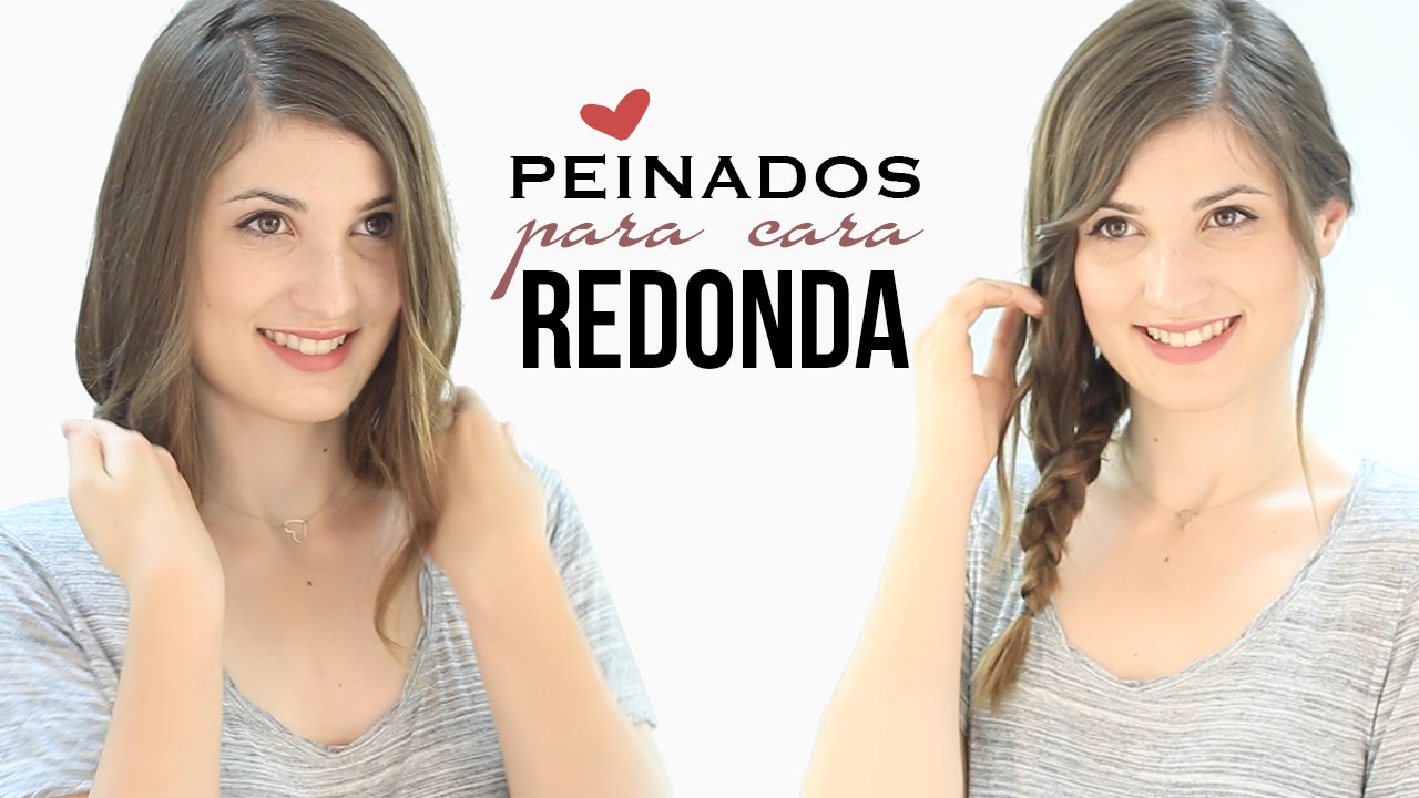 Peinados fáciles paso a paso para cara redonda