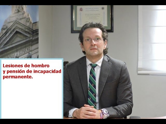 incapacidad permanente total por tendinitis hombro