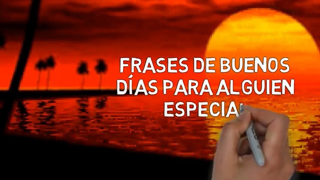 Saluda a alguien especial con esta frase de buenos días