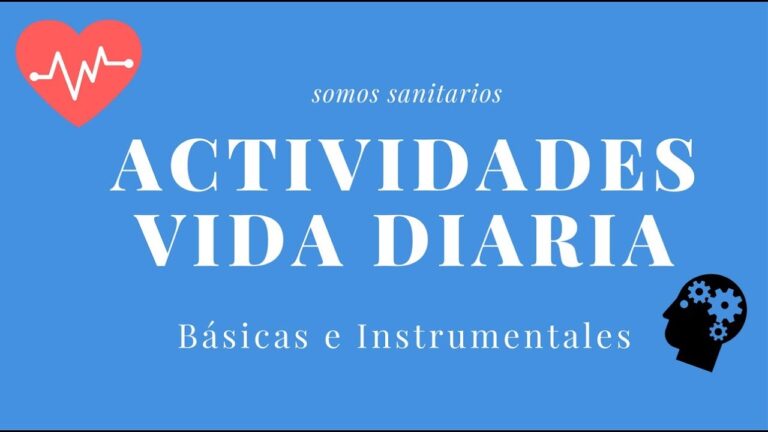Las 10 Actividades Básicas de la Vida Diaria que Debes Conocer ...