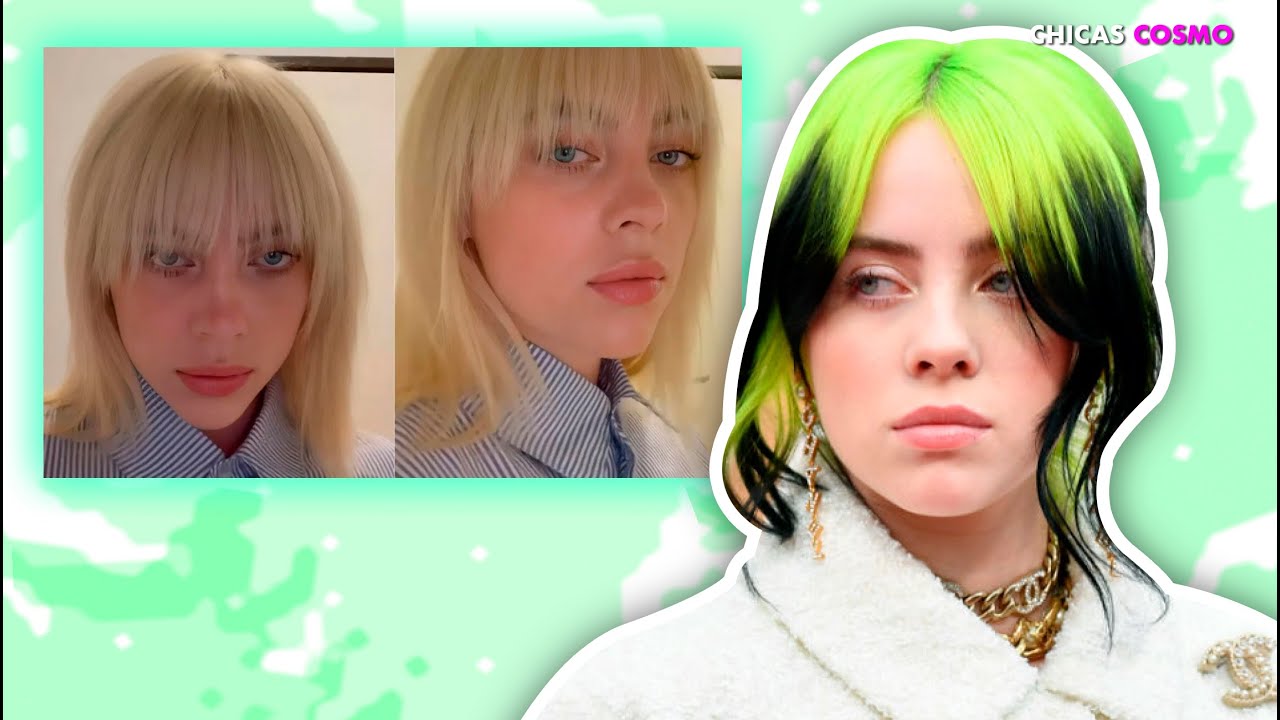 Billie Eilish y su sorprendente color de pelo natural