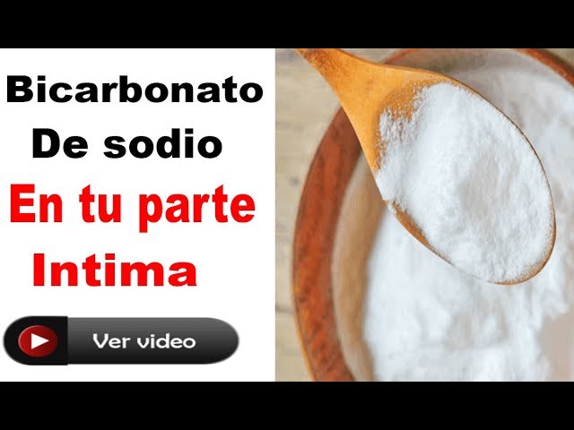El secreto del bicarbonato de sodio para blanquear zonas íntimas