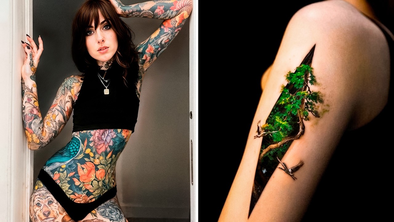 El tatuaje más impresionante y bello del mundo