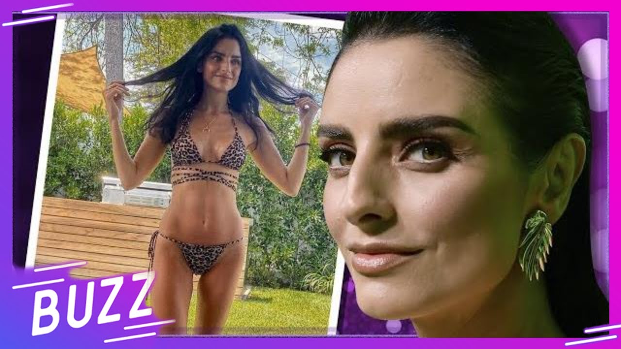 Aislinn Derbez deslumbra en traje de baño