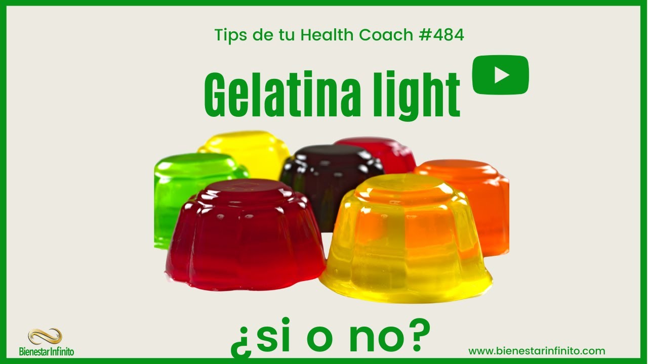 Calorías en gelatina light: controla tu ingesta