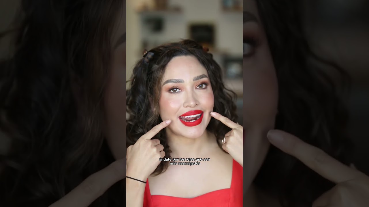 Combina tu labial con el color guinda para lucir radiante