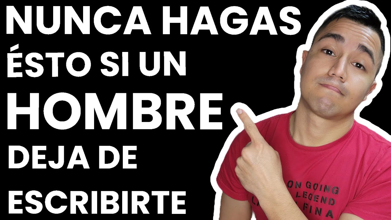 Cuando un chico deja de hablarte de repente