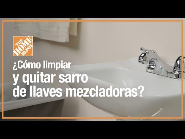 Limpia tus llaves del lavabo de forma fácil y eficiente con estos consejos
