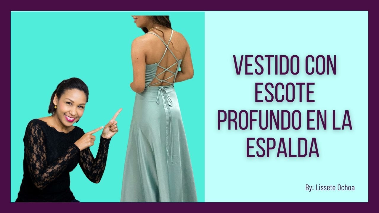 Un vestido con un toque romántico: corazoncito en la espalda