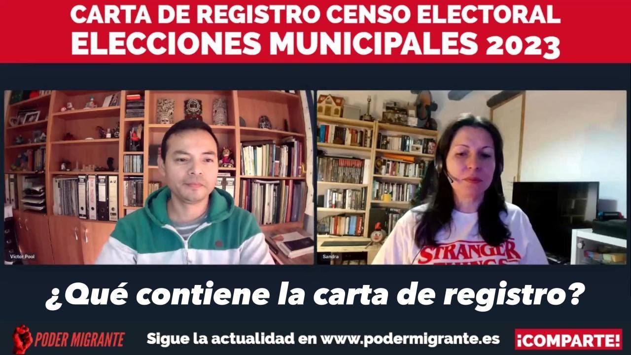 he recibido una carta del censo electoral que significa