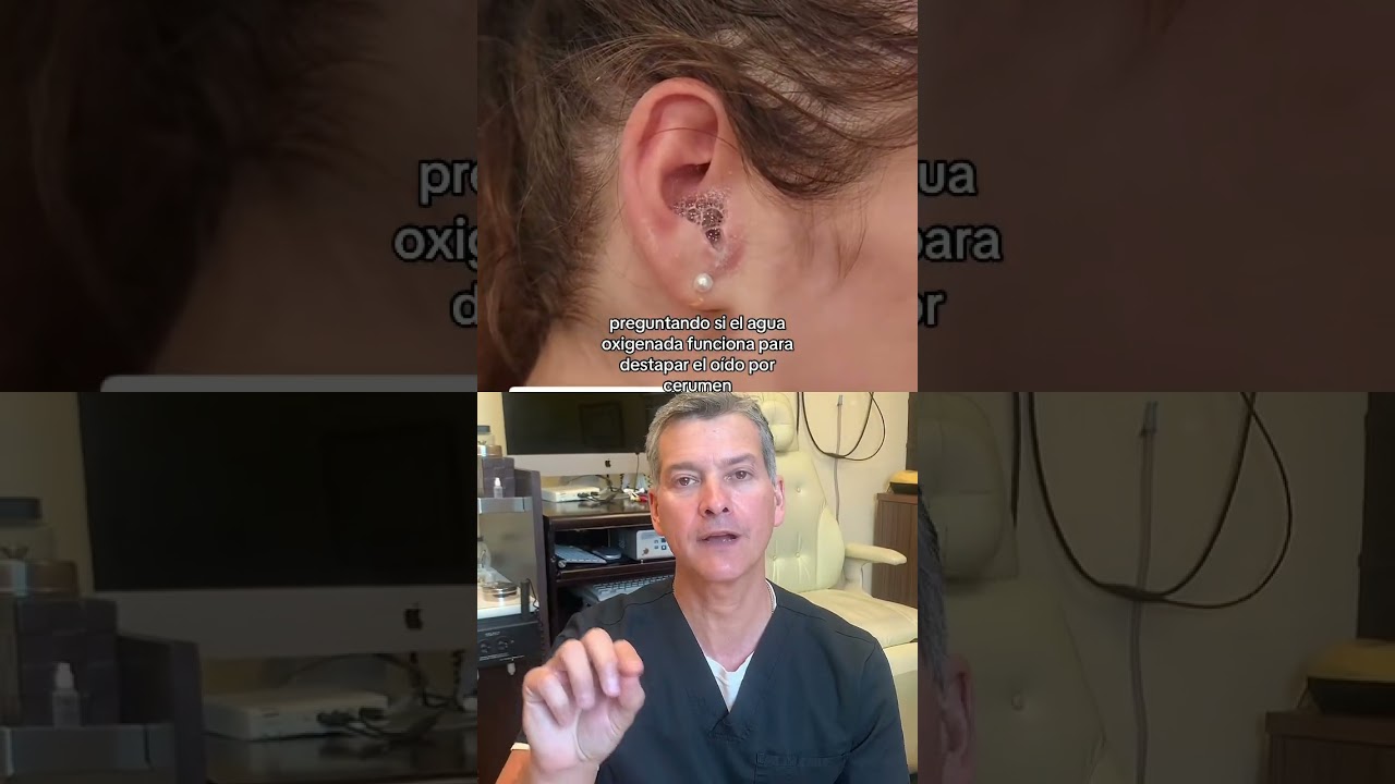 Consecuencias de usar agua oxigenada en el oído