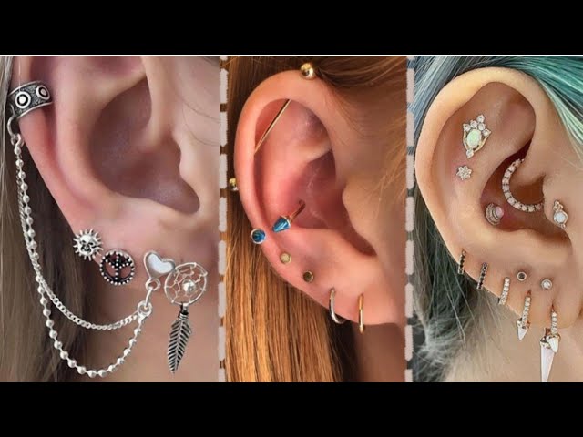 Descubre los tipos de perforaciones de moda para tu oreja