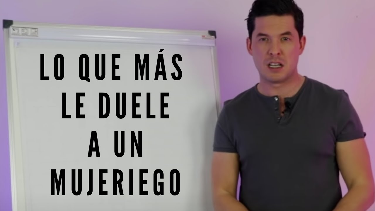 Descubre qué le duele a un hombre mujeriego