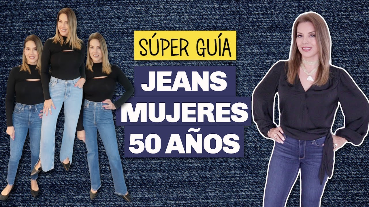 Encuentra los mejores pantalones de mezclilla para mujeres de 50 años