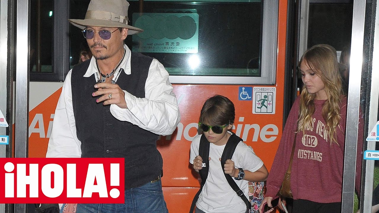 Los hijos de Johnny Depp y Vanessa Paradis te sorprenderán