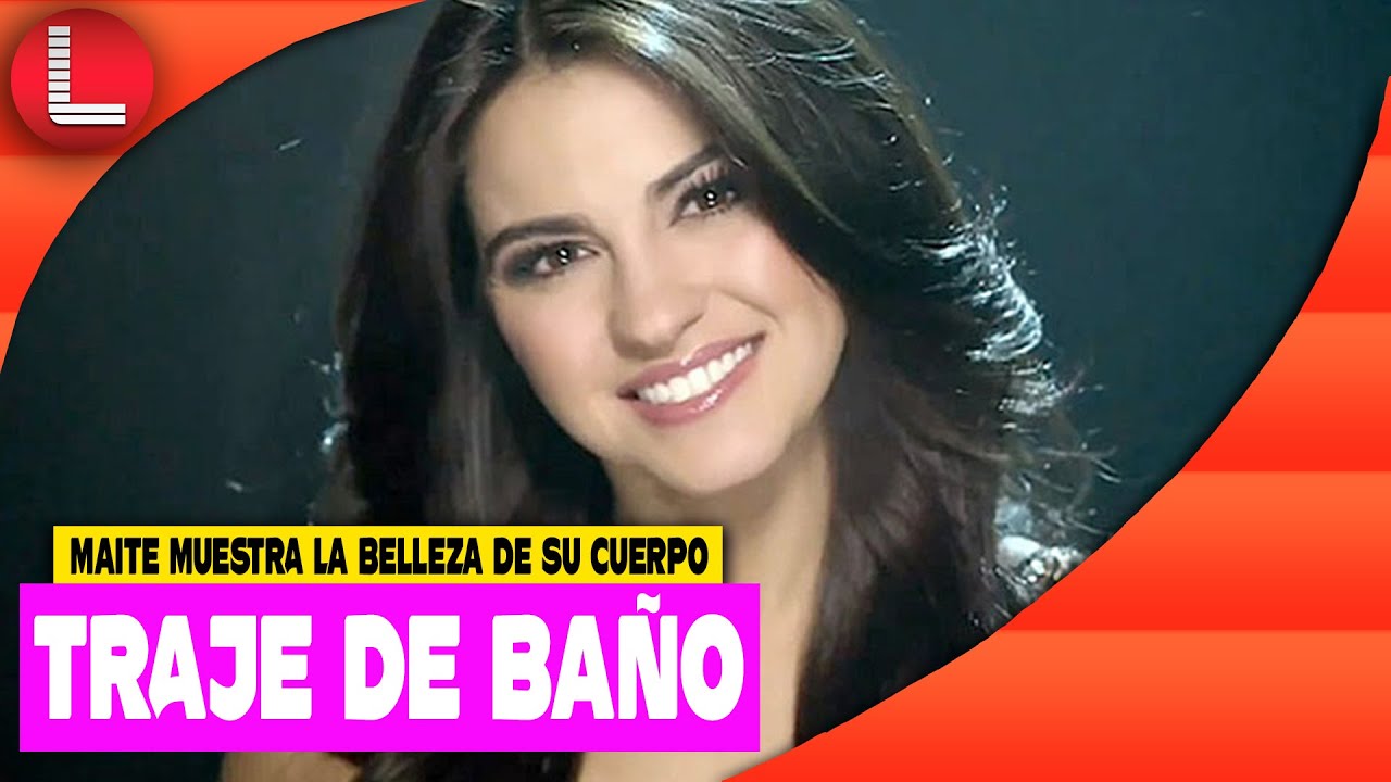 Maite Perroni se luce en traje de baño