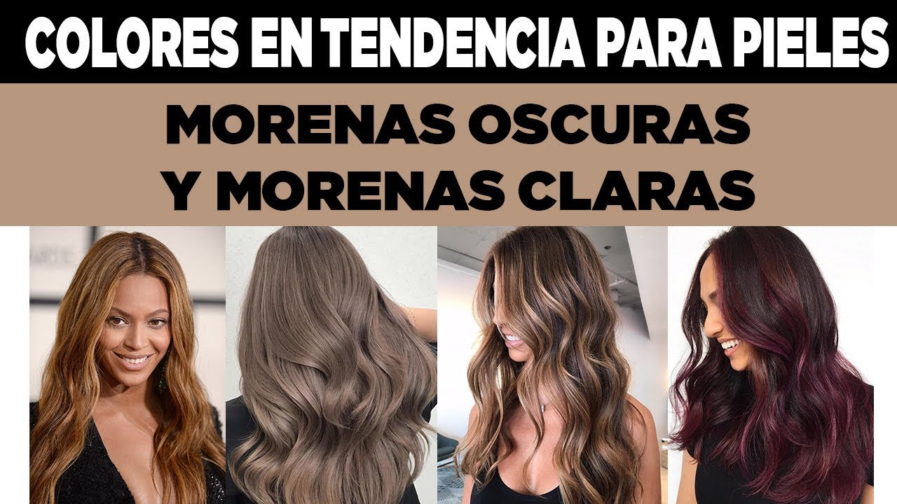 Mechas ideales para resaltar tu piel morena
