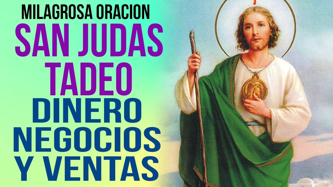 Oración a San Judas Tadeo para lograr éxitos en el trabajo y los negocios