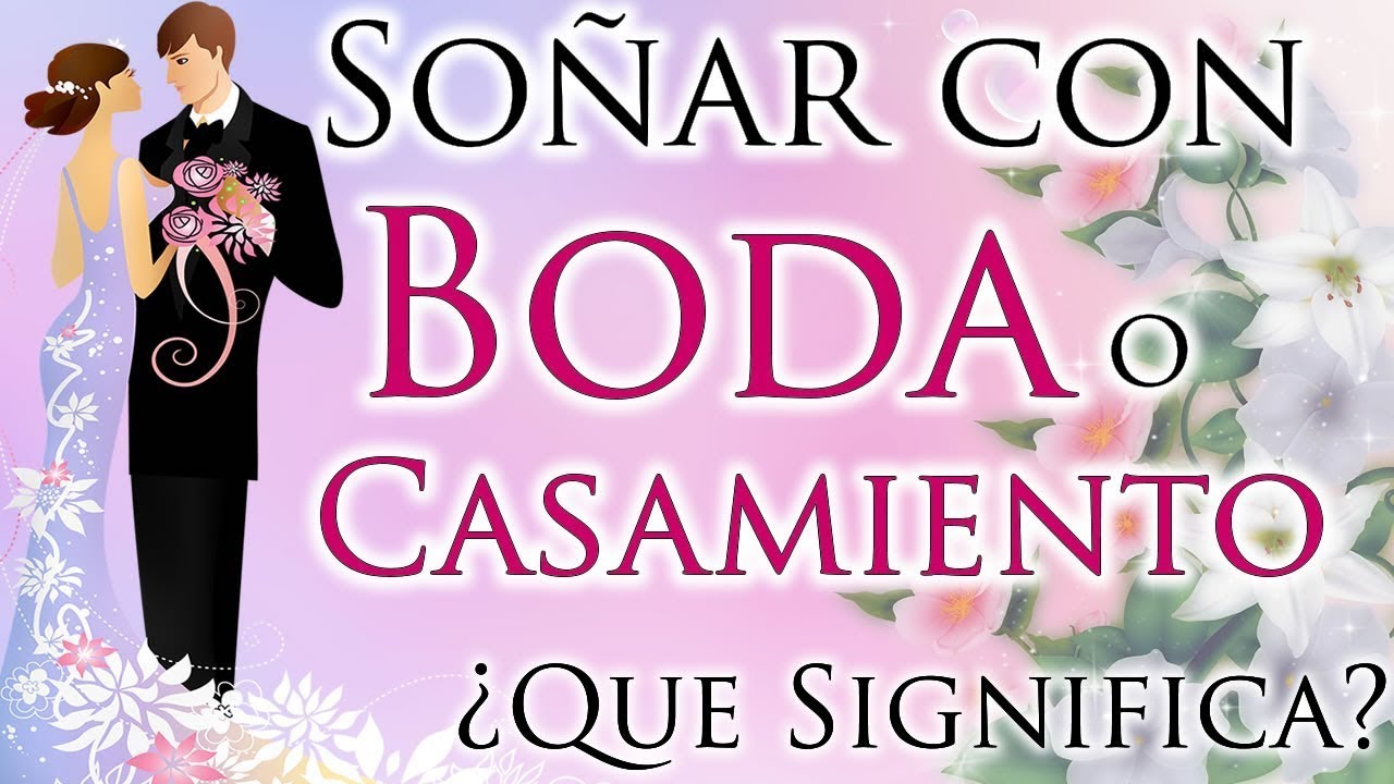 Soñar con mi boda: qué significa y cómo interpretarlo