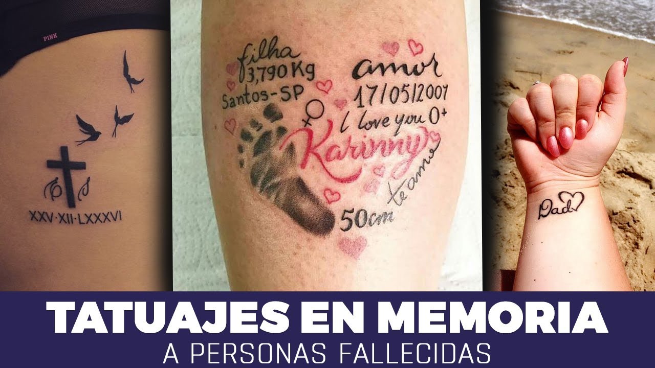 Tatuajes significativos para recordar a mamá en el cielo