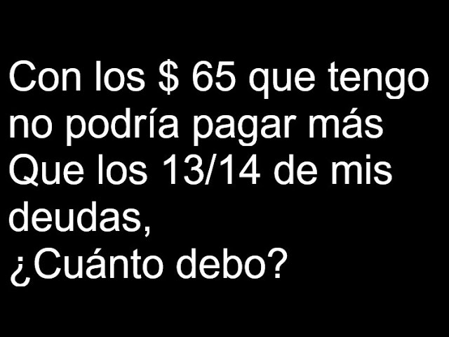 65 contiene a 13 un número exacto de veces