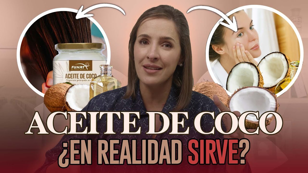 Aceite de coco en la cara: el secreto para una piel saludable