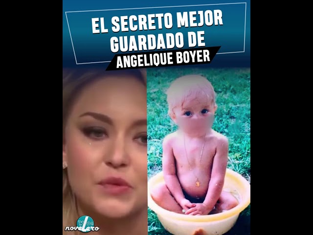 Angelique Boyer antes de la cirugía