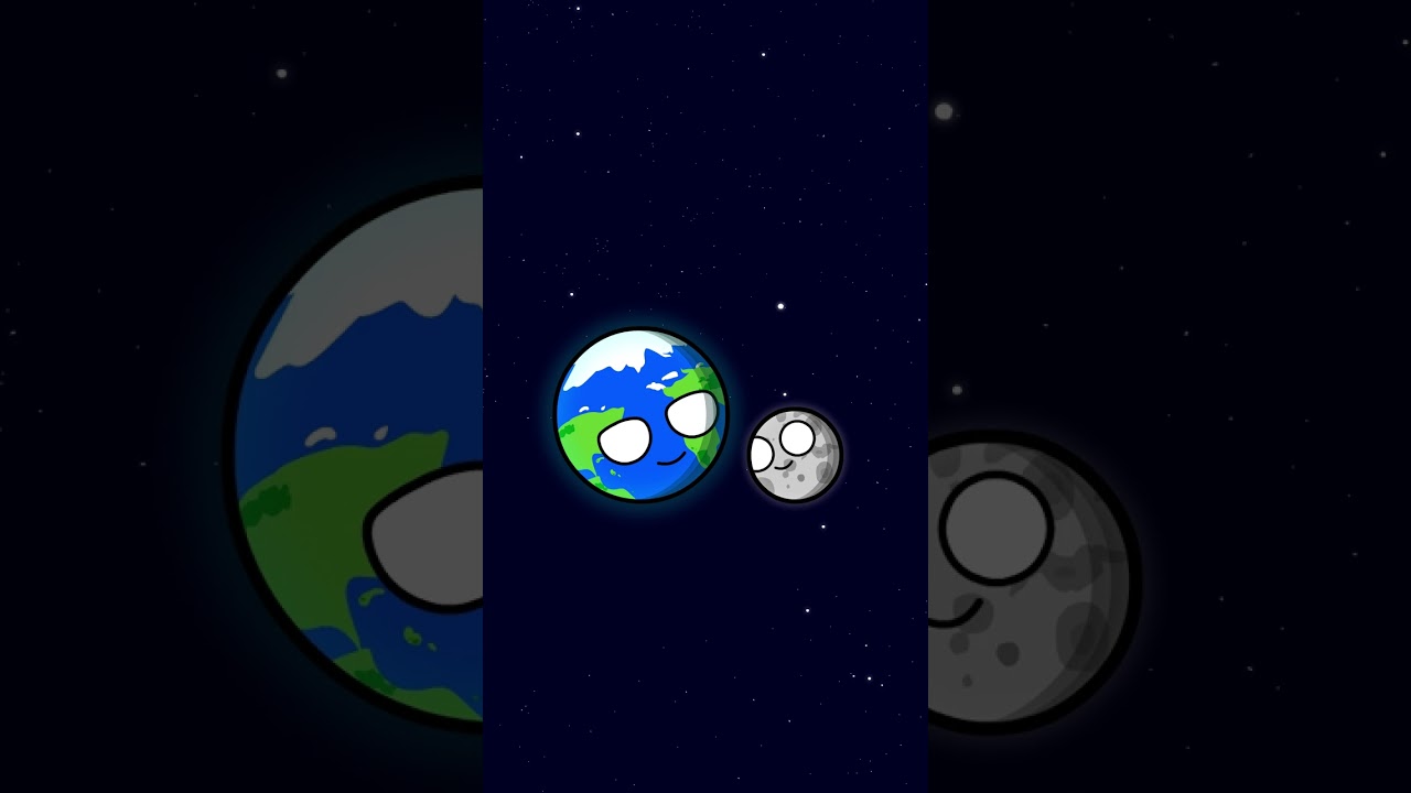 La historia del beso entre la luna y marte