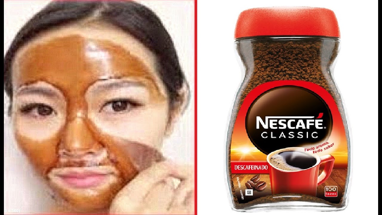 Mascarilla revitalizante de café leche y limón