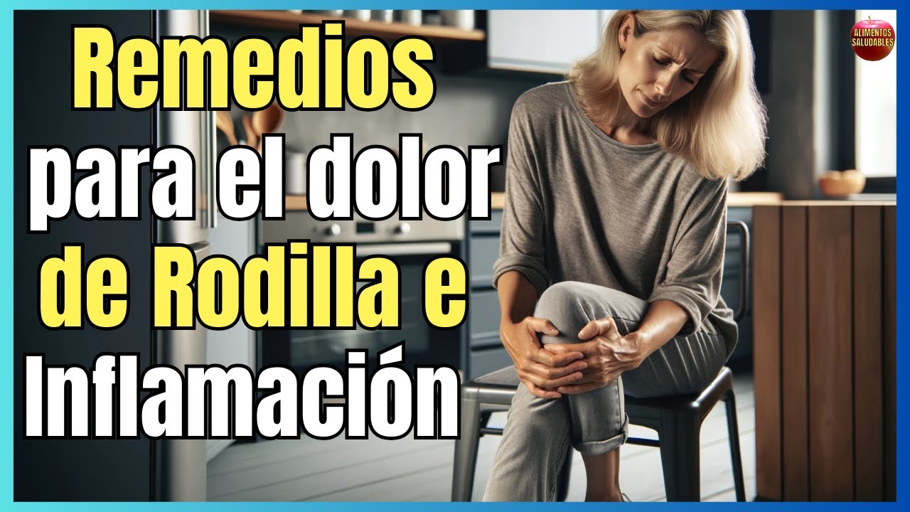 Remedios caseros para aliviar un esguince de rodilla