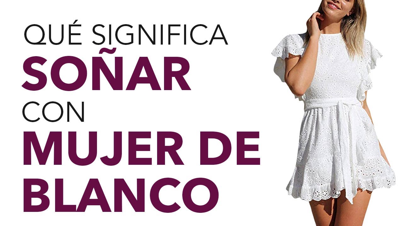 Soñando vestida de blanco: descifra su simbolismo