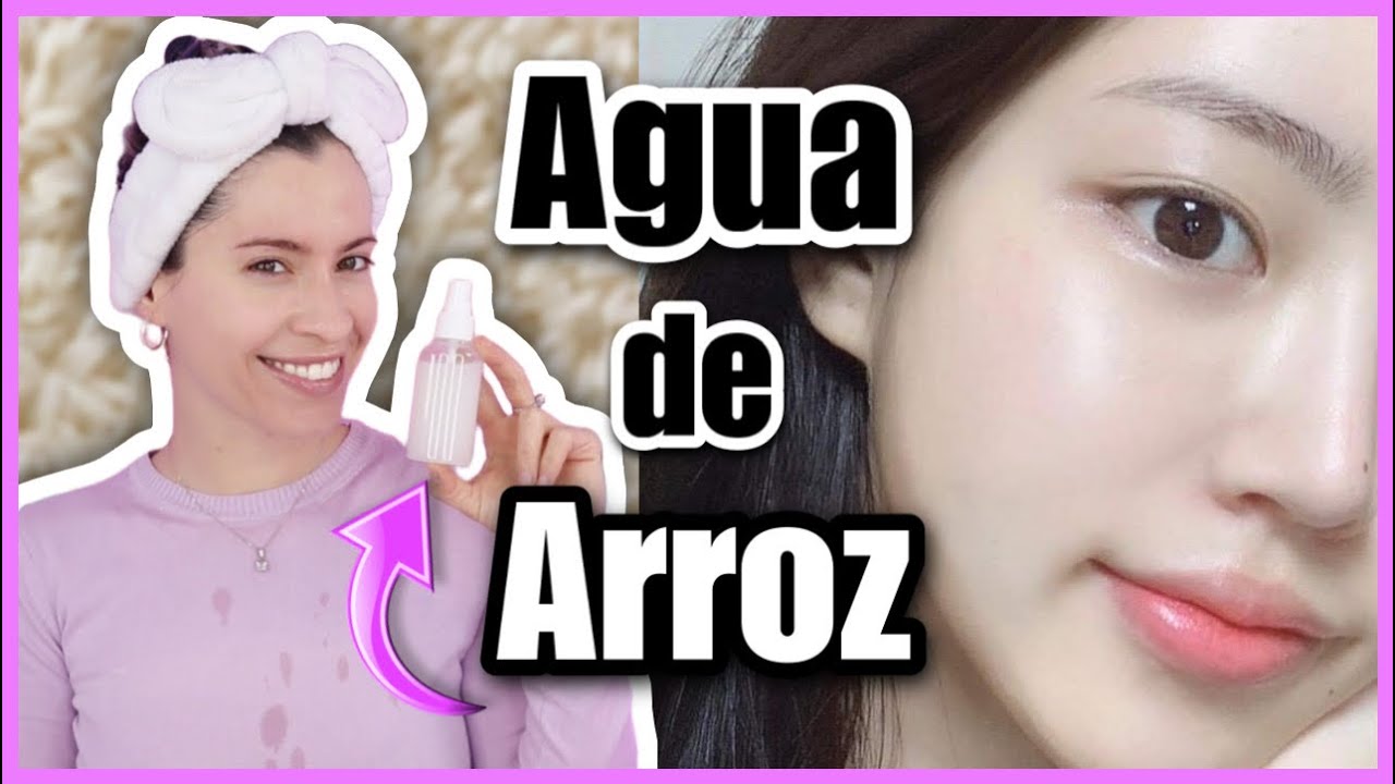 Tónico facial de agua de arroz: Un secreto de belleza