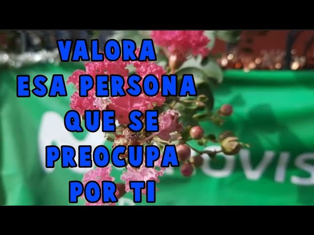 Valora a las personas que realmente se preocupan por ti