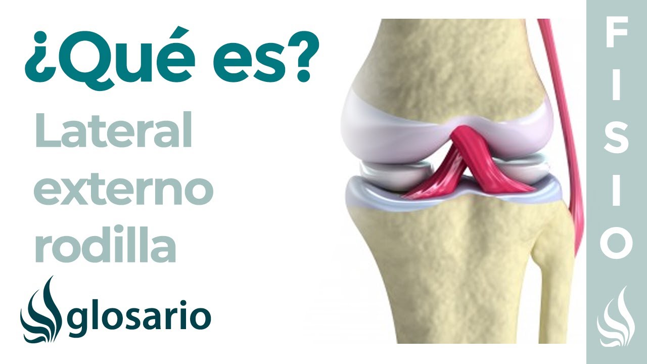 rotura del ligamento lateral externo en su rodilla derecha