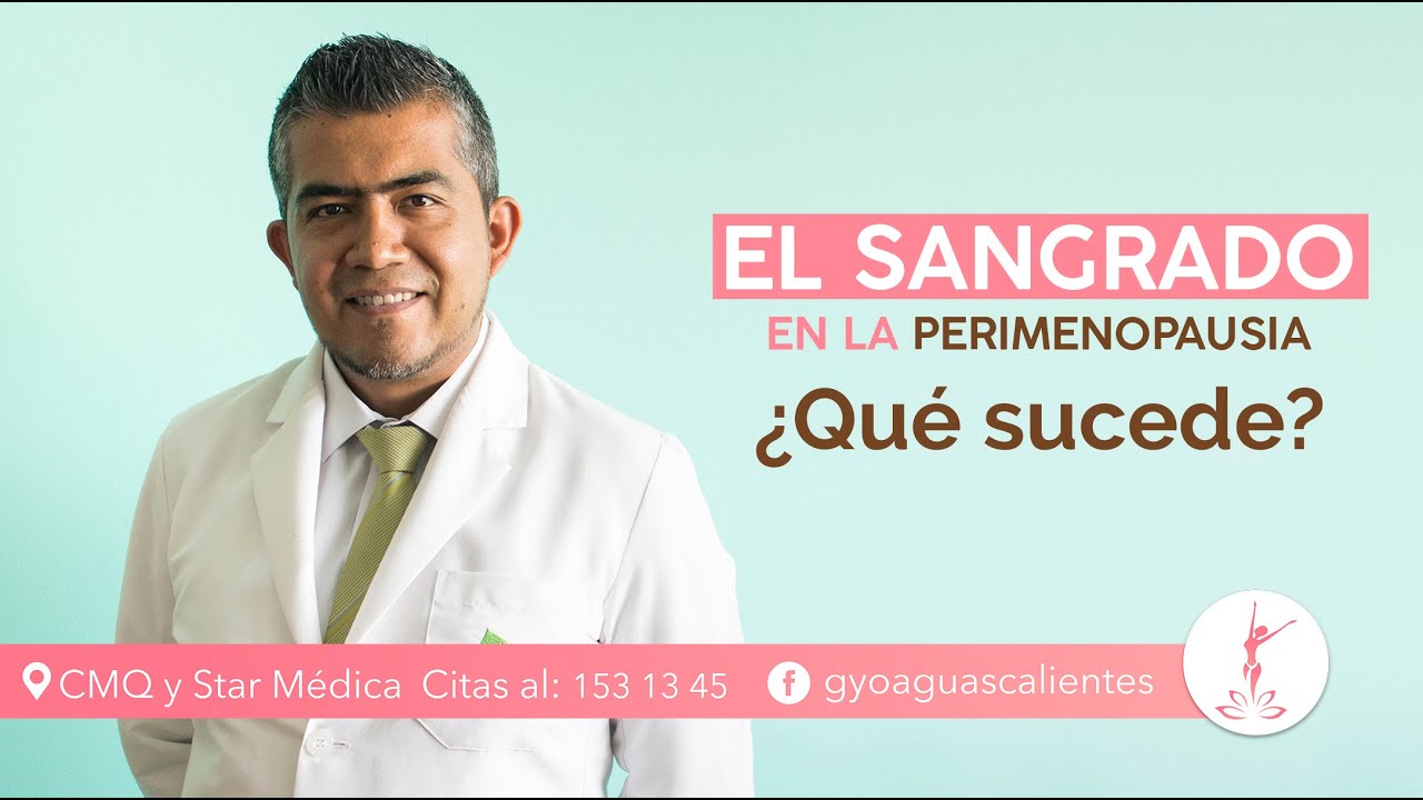 tipos de sangrados en la menopausia
