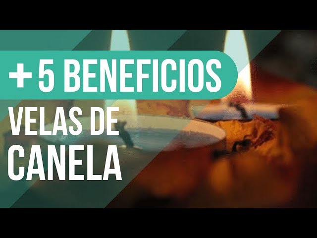 Aprovecha los beneficios de la veladora de canela
