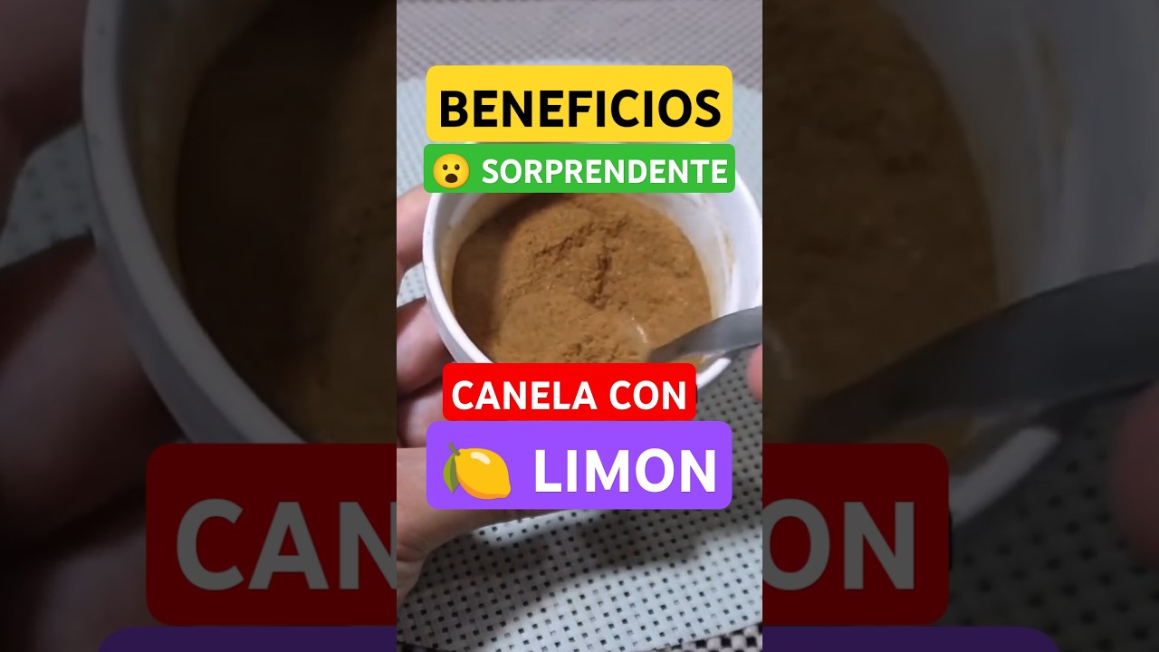 Beneficios sorprendentes del agua de canela con limón