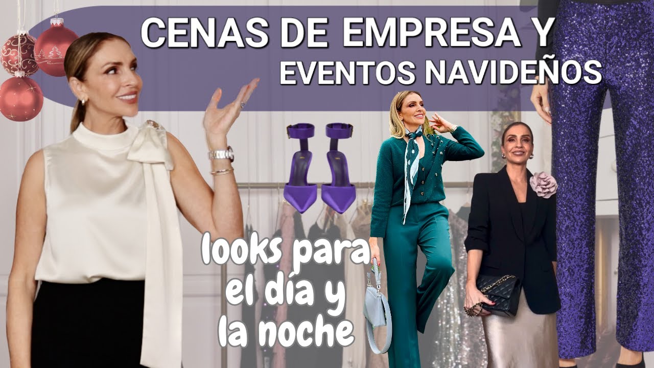 Cómo lucir elegante en una comida navideña