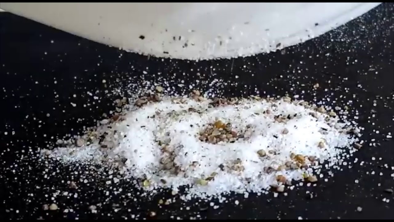 Cómo separar la sal de la pimienta