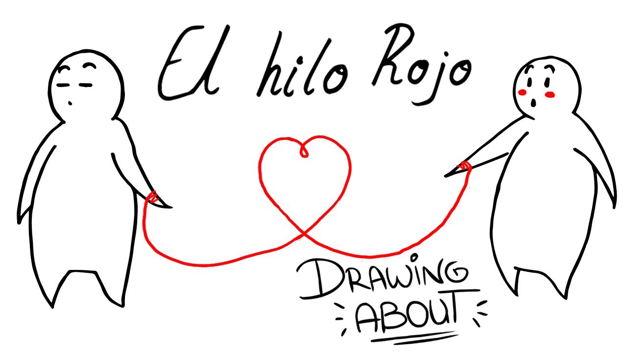 El significado místico del hilo rojo del amor