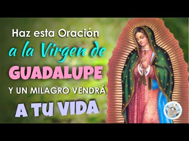 Petición de un milagro a la Virgen de Guadalupe