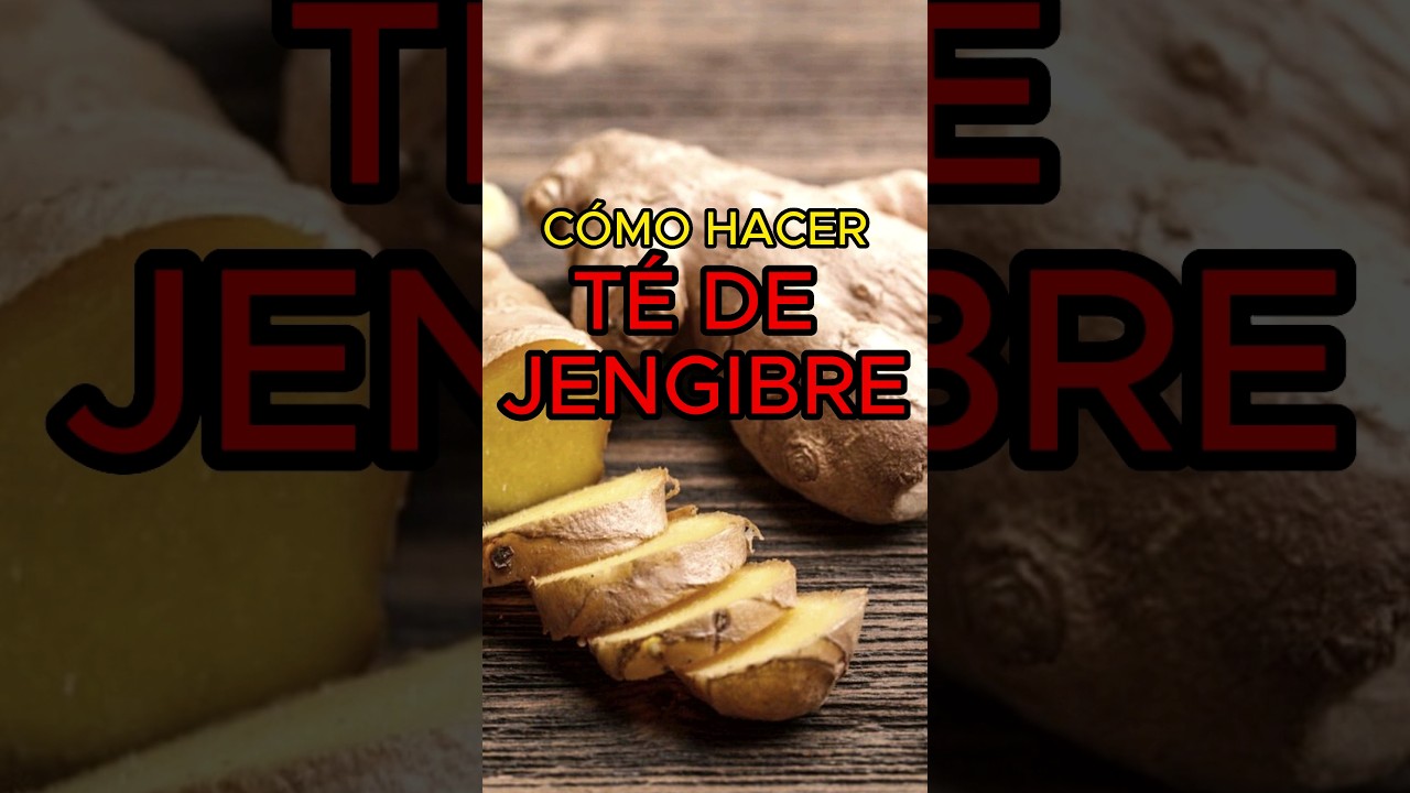 Prepara el jengibre y reduce tu abdomen de forma natural