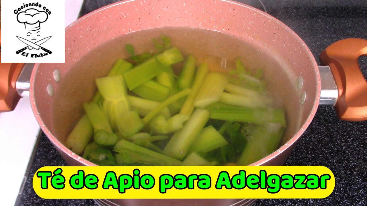 Preparar el apio para bajar de peso: paso a paso