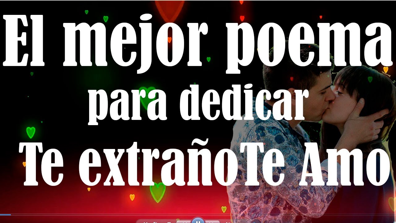 Una carta de amor: Te extraño y te necesito