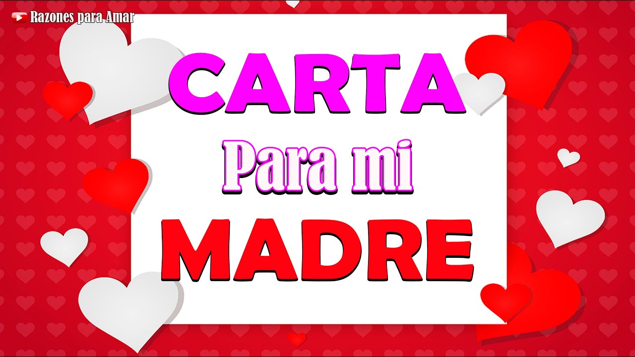 Una carta navideña llena de amor para mi mamá