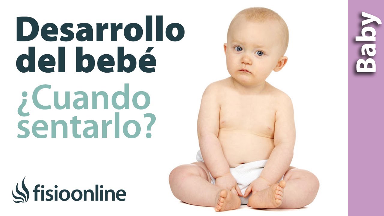 cuando se mantienen sentados los bebes