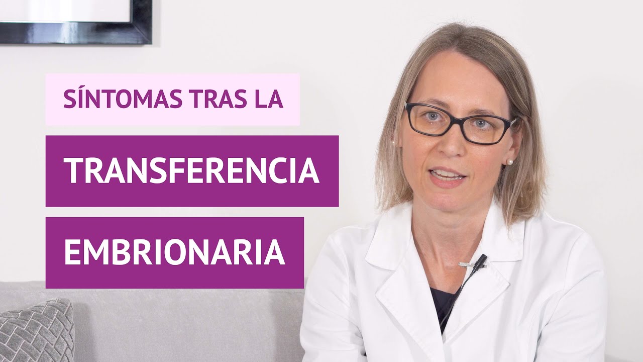 6 días post transfer de blastos síntomas