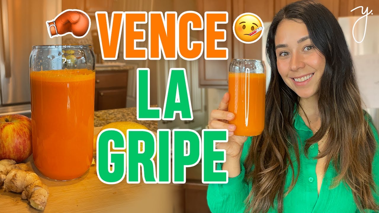 Combate la gripe y la tos con jugos naturales